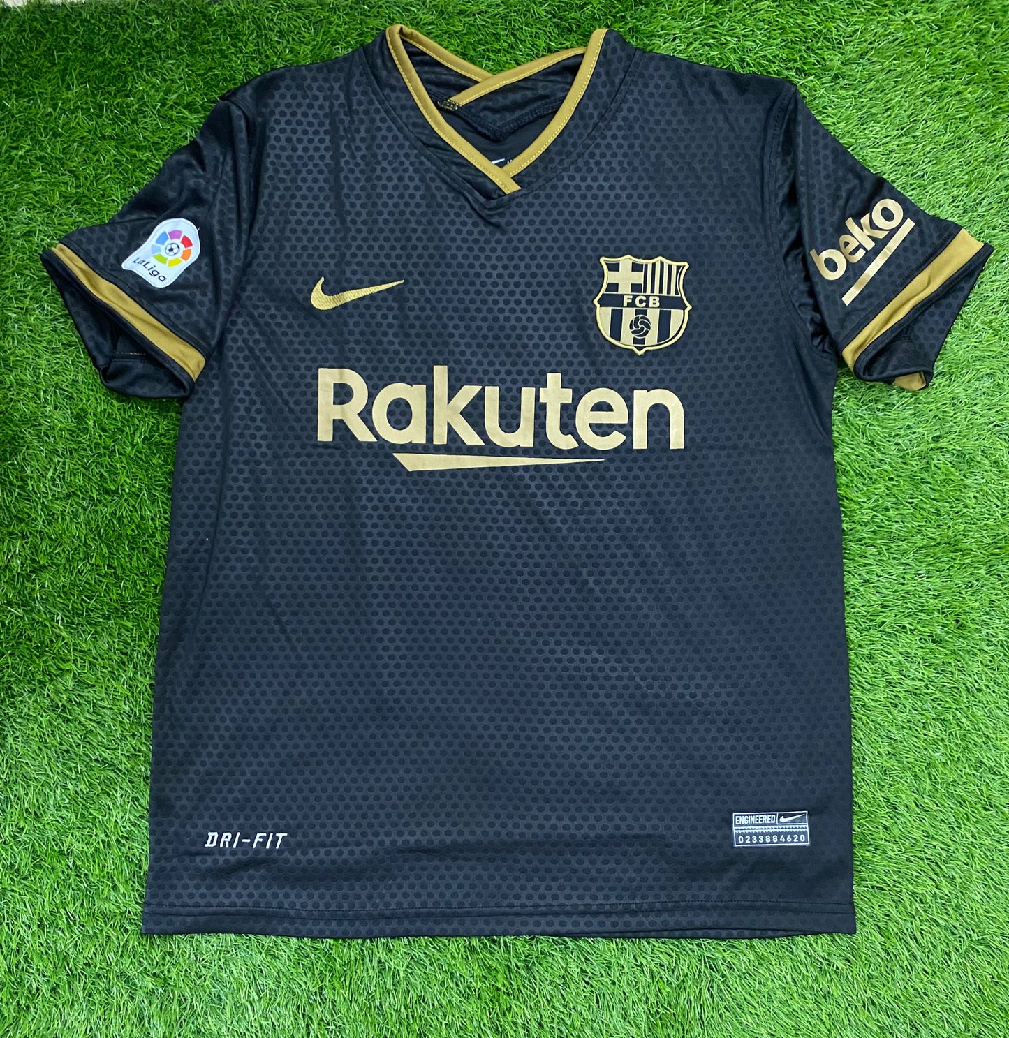 Barcelona Messi Black Shirt 20/21