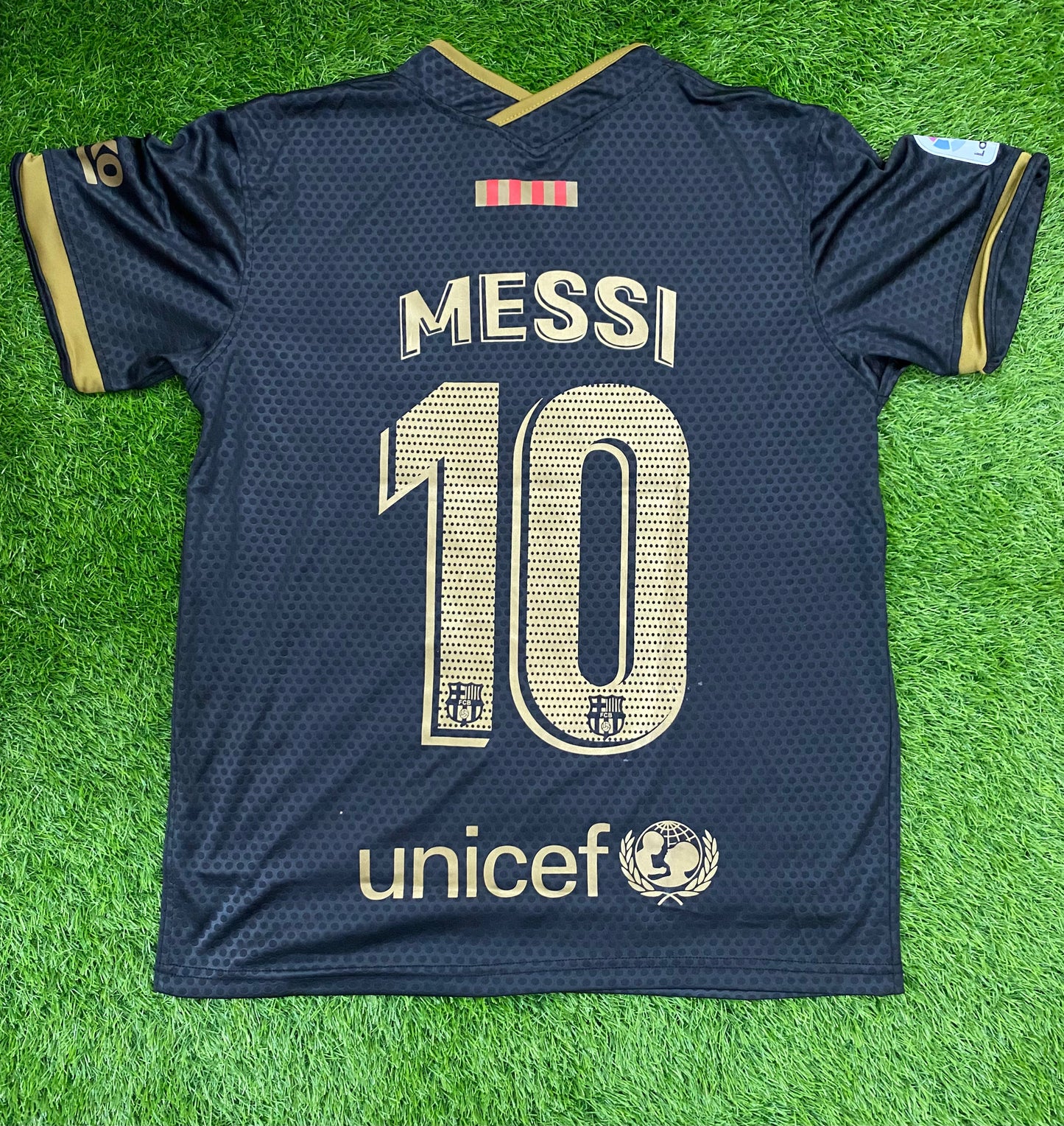Barcelona Messi Black Shirt 20/21