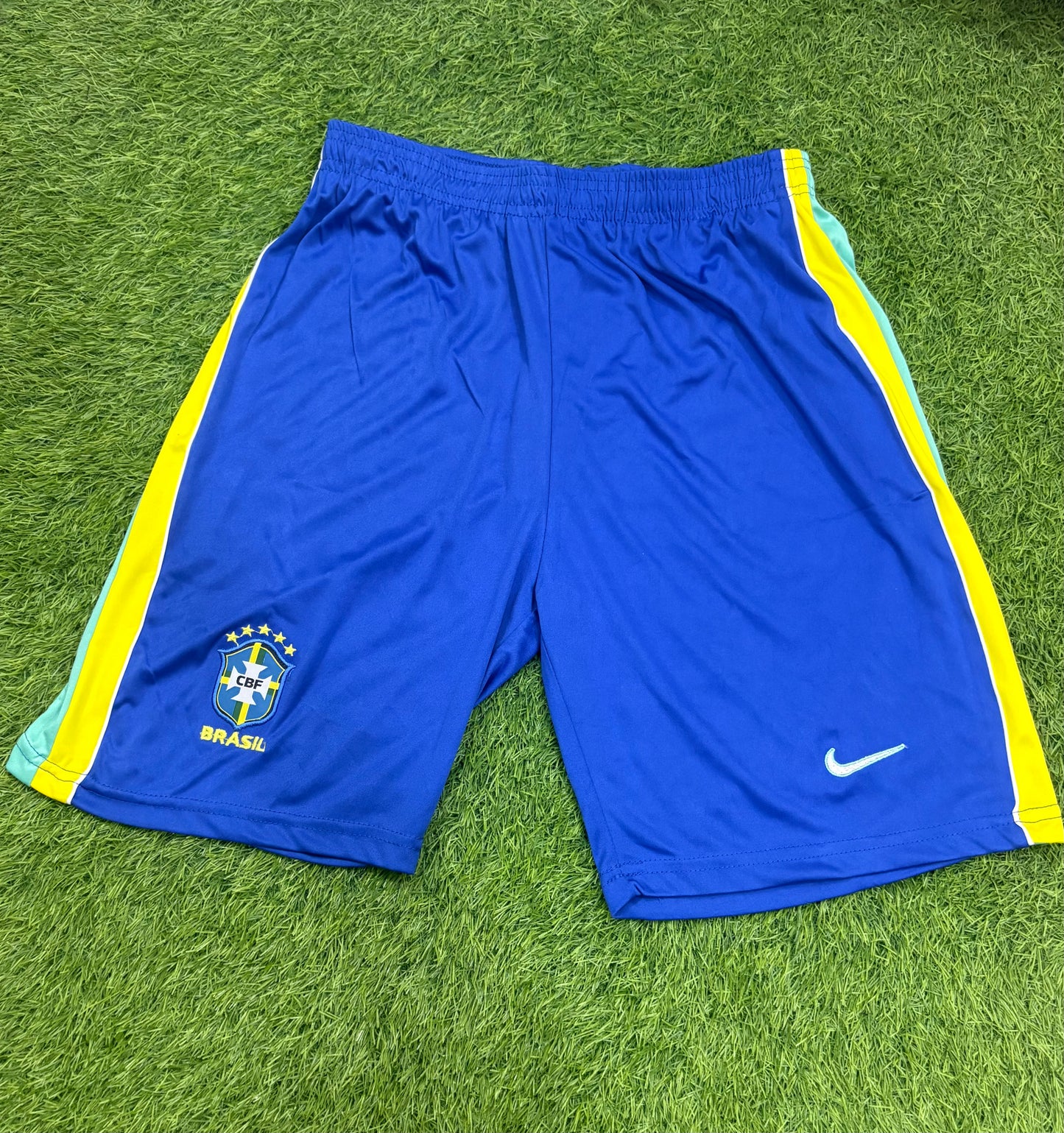 Brasil Home Worldcup 2026 Player Version Logos (half sleeves)