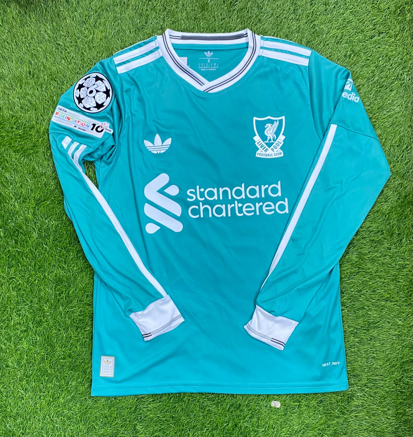 Liverpool Third 25/26 Player Version full sleeves