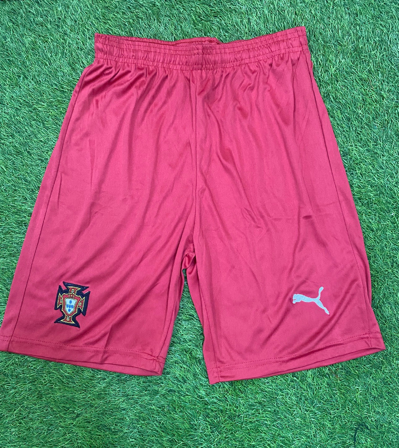 Portugal Home Worldcup 2026 Embroidered Logos (half sleeves)