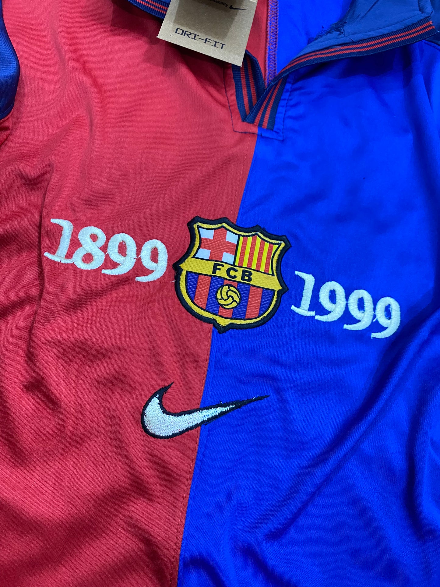 Barcelona home shirt 1899-1999