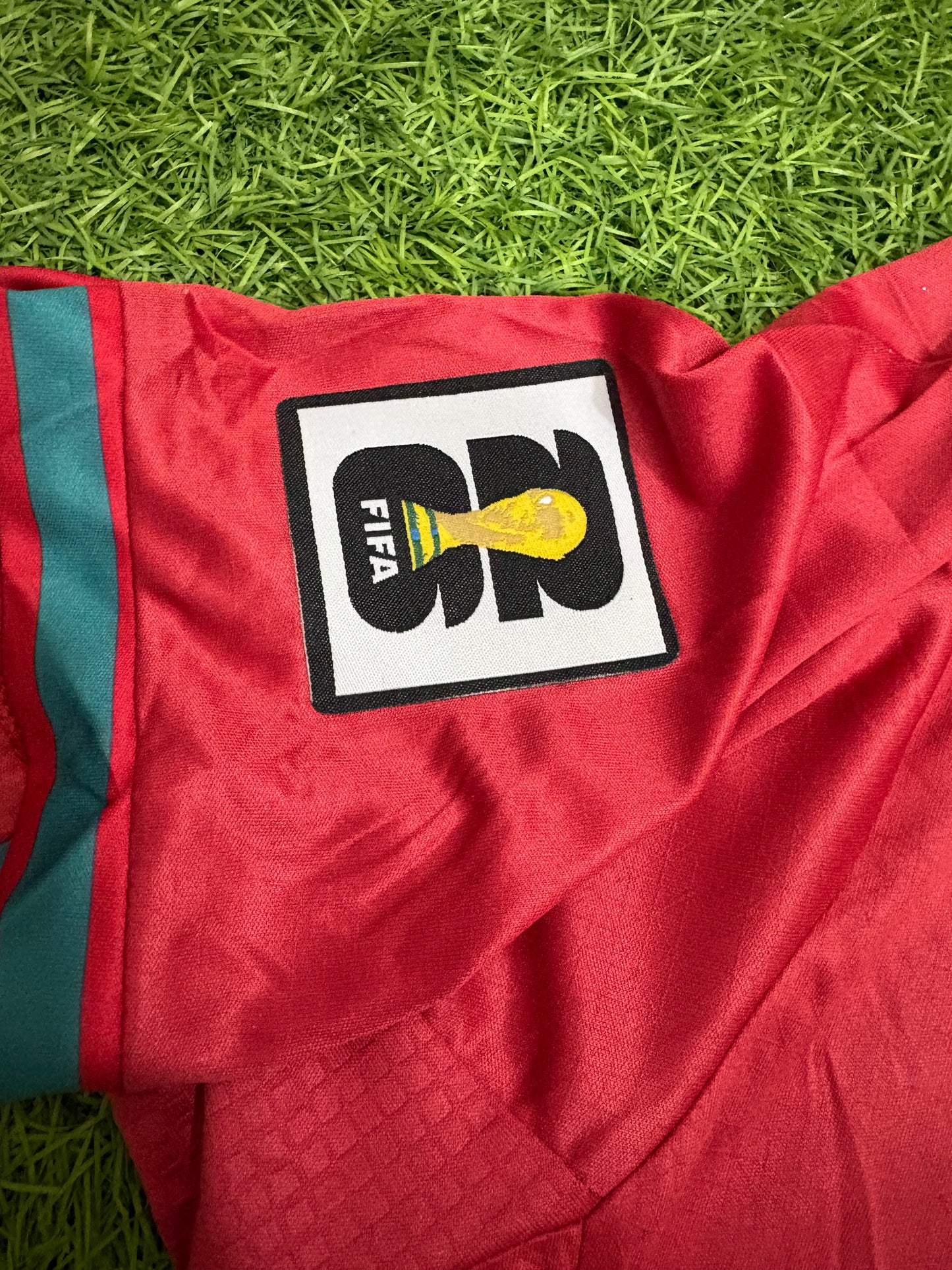 Portugal Home Shirt Worldcup 2026 Embroidered Logos (half sleeves)