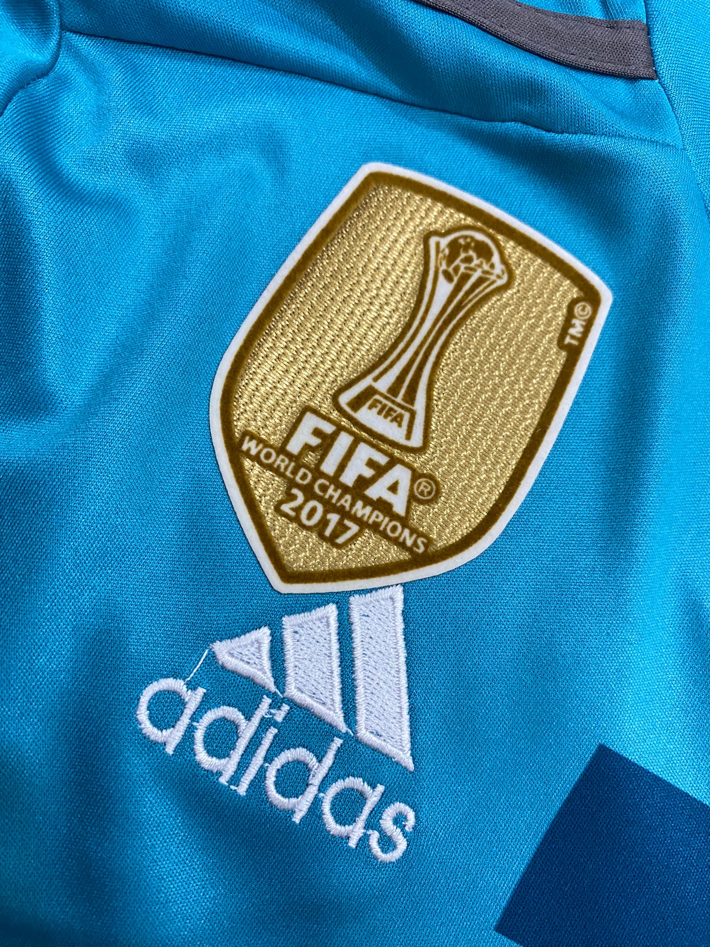 Real Madrid Ronaldo Third Shirt 17/18 Player version logos