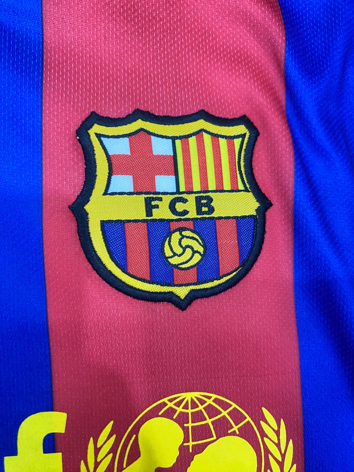 Barcelona home shirt 10/11