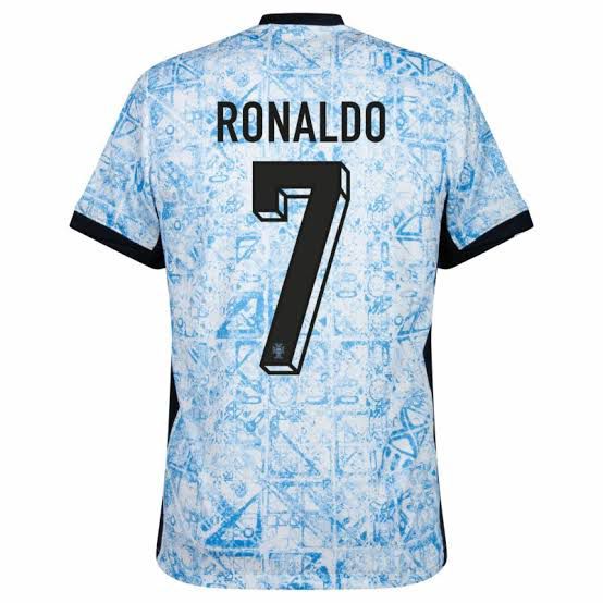 Portugal Ronaldo 7 Euro Cup 2024 Away Shirt