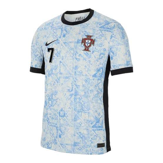 Portugal Ronaldo 7 Euro Cup 2024 Away Shirt