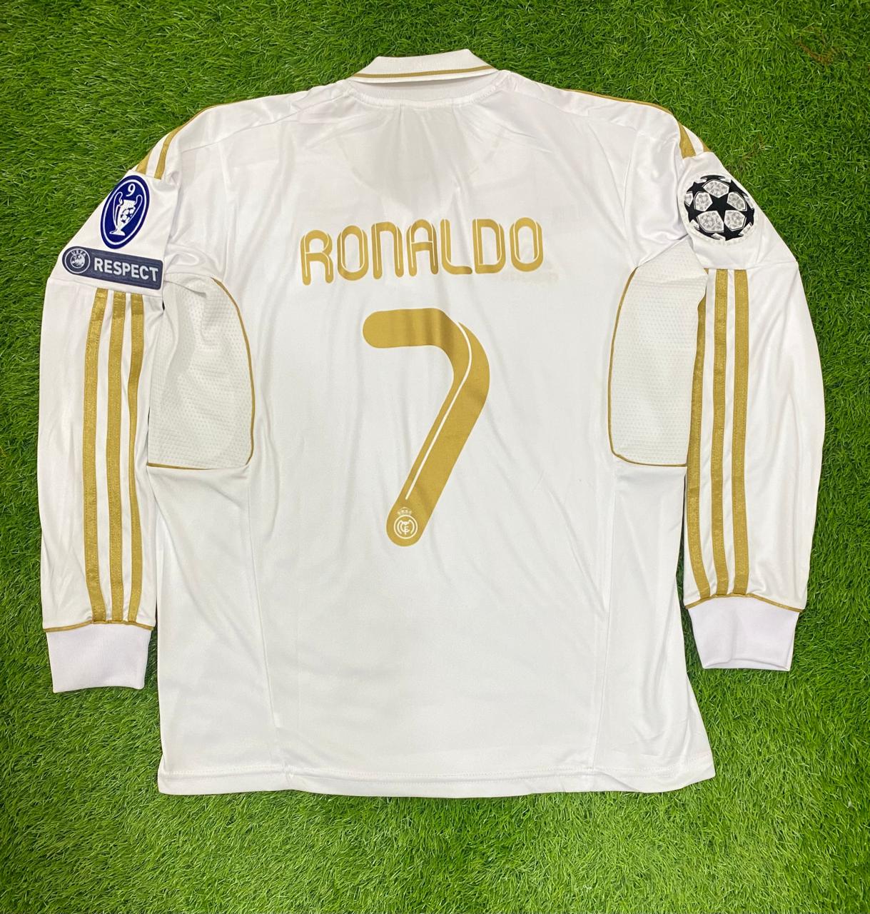 Real Madrid Ronaldo Home Shirt 2011/12 (Player Version)