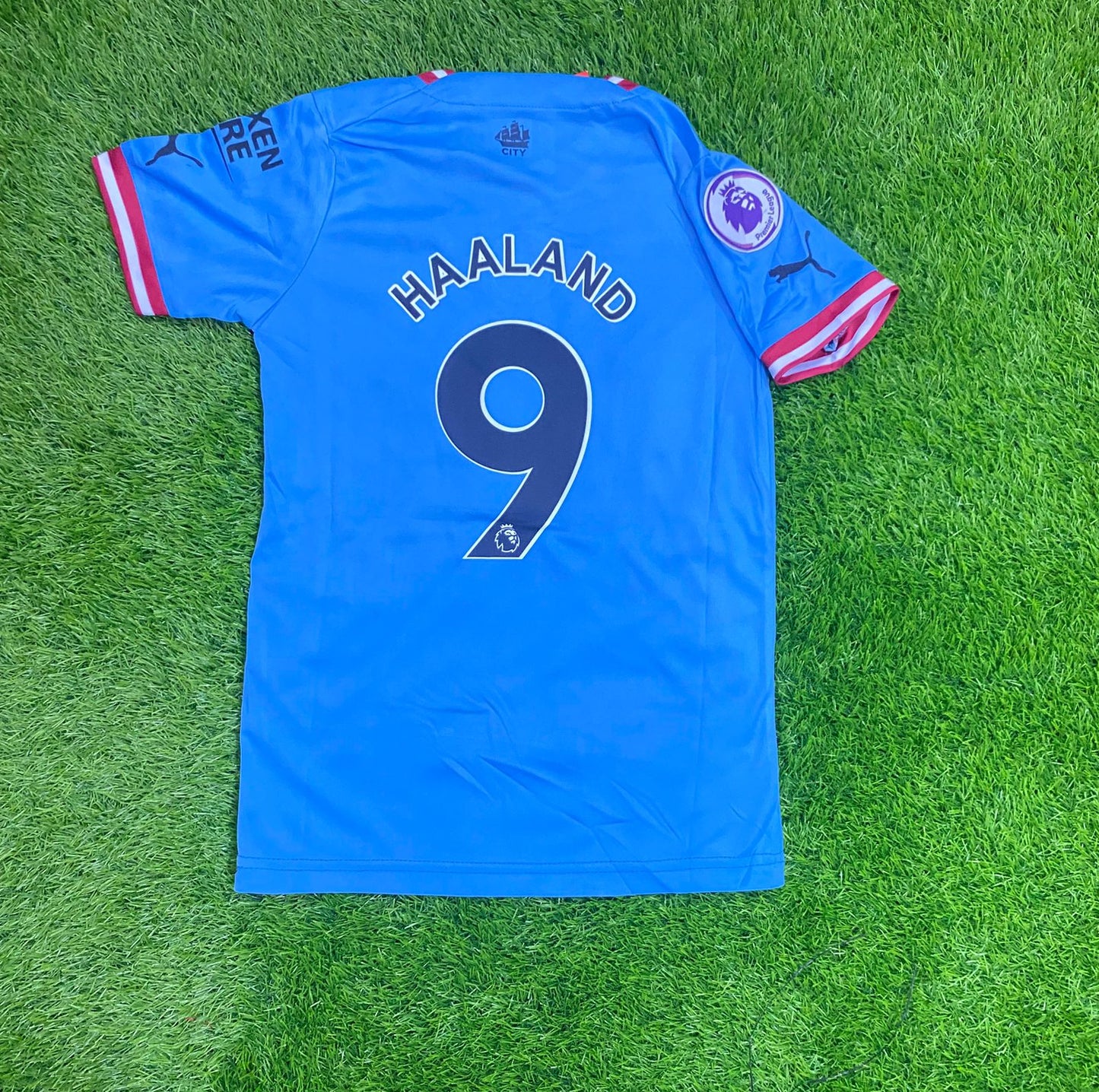 Kids Manchester City Home Shirt 22/23