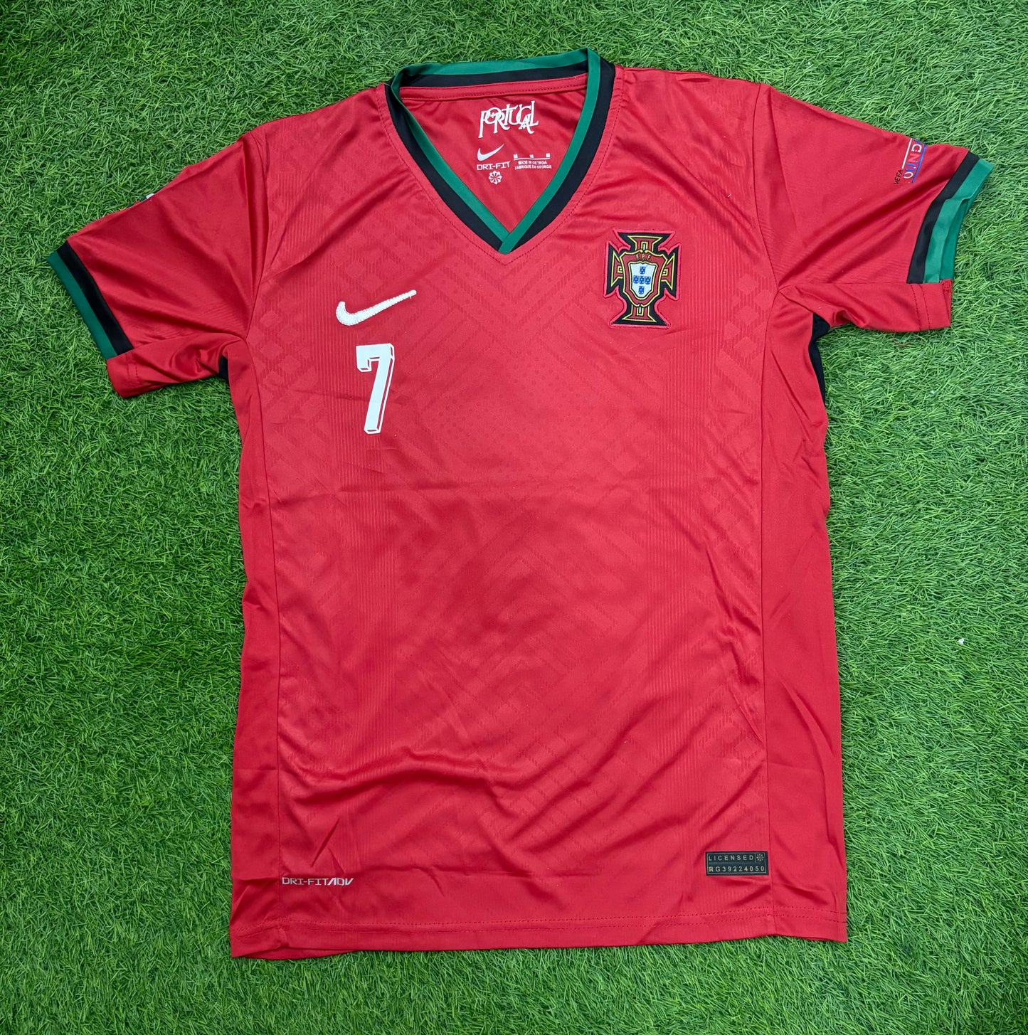 Portugal Ronaldo Euro Cup 2024 Home Shirt