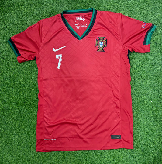 Portugal Ronaldo Euro Cup 2024 Home Shirt