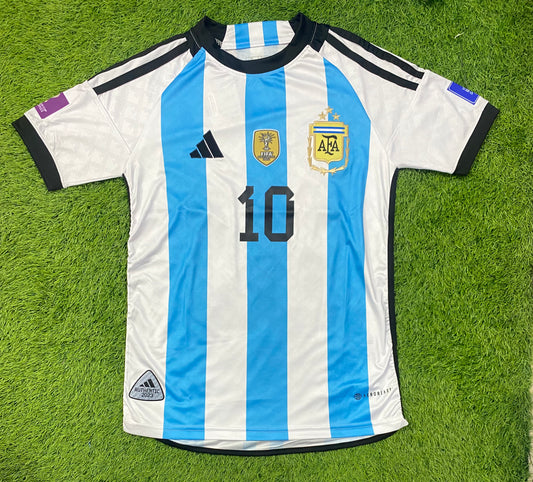 Argentina World Cup Winners  Messi #10 Jersey 22/23