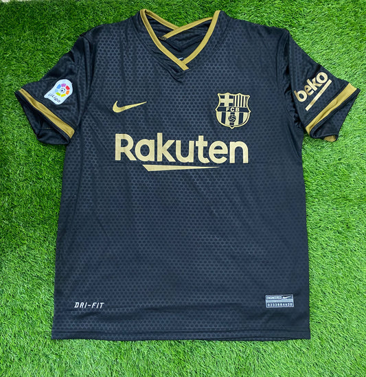 Barcelona Messi Black Shirt 20/21