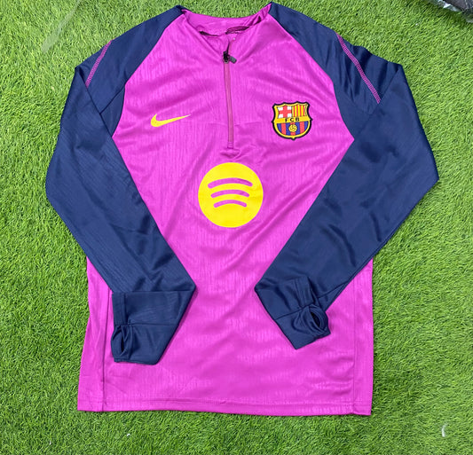 Barcelona 2025 training drill top with thumb grip