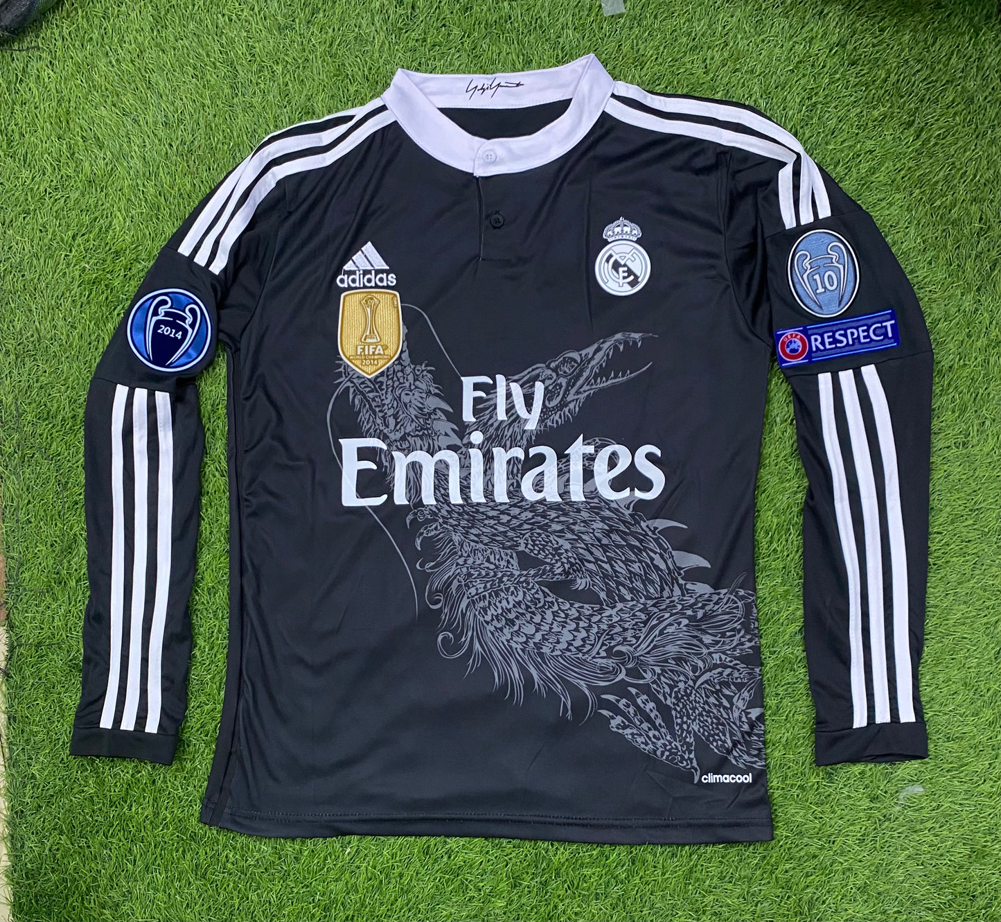 Real Madrid 14/15 Dragon Shirt Player version (full sleeves)