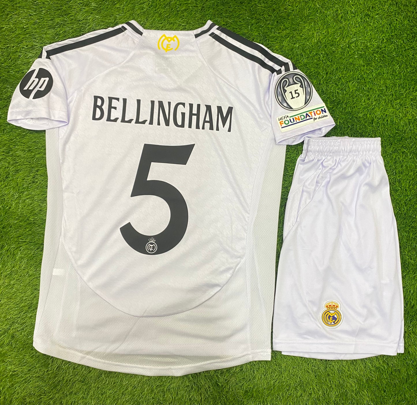 Real Madrid Home Kit 24/25 (Shirt and Shorts)