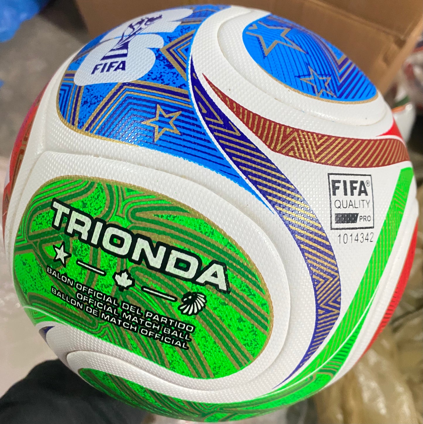 World Cup 2026 Trionda Match Ball Size 5