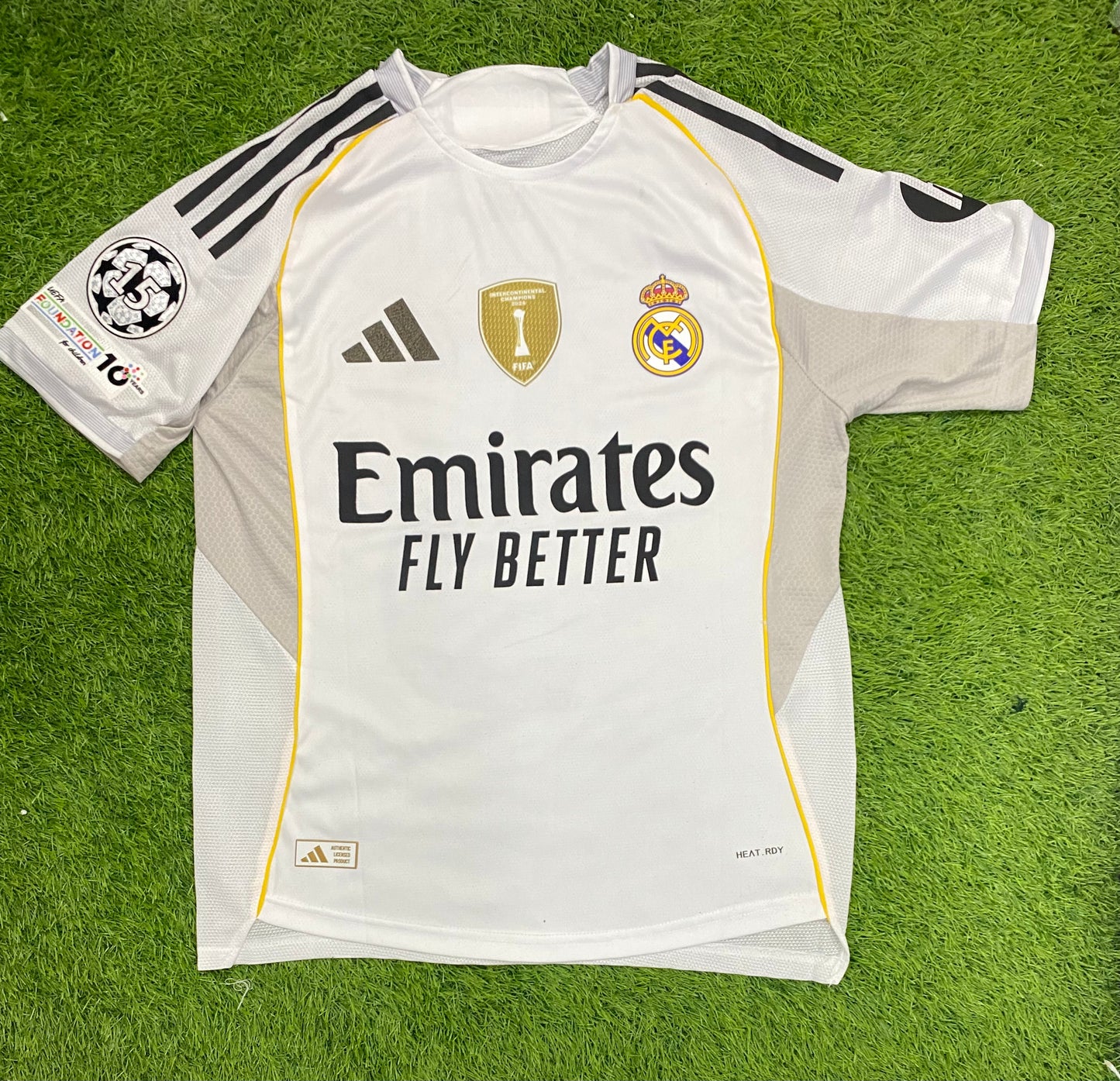 Real Madrid Home Shirt 25/26 Player version