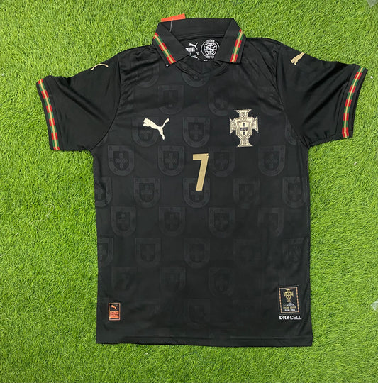 Portugal black panther jersey 2026 Player version (Half sleeves)