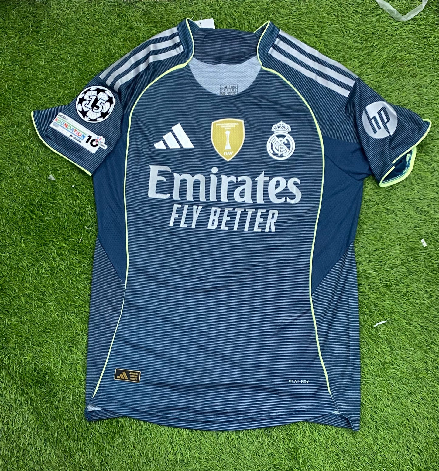 Real Madrid Away Shirt 25/26 Player version (Half sleeves)