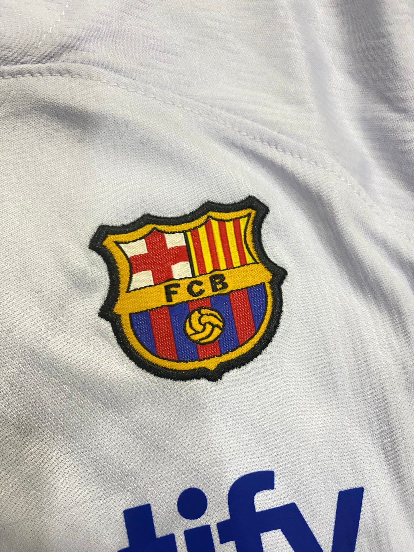 Kids Barcelona away shirt 23/24