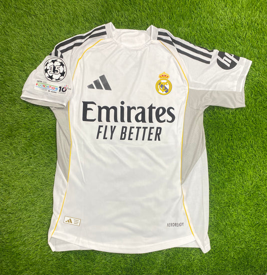 Real Madrid Home Shirt 25/26 Player version