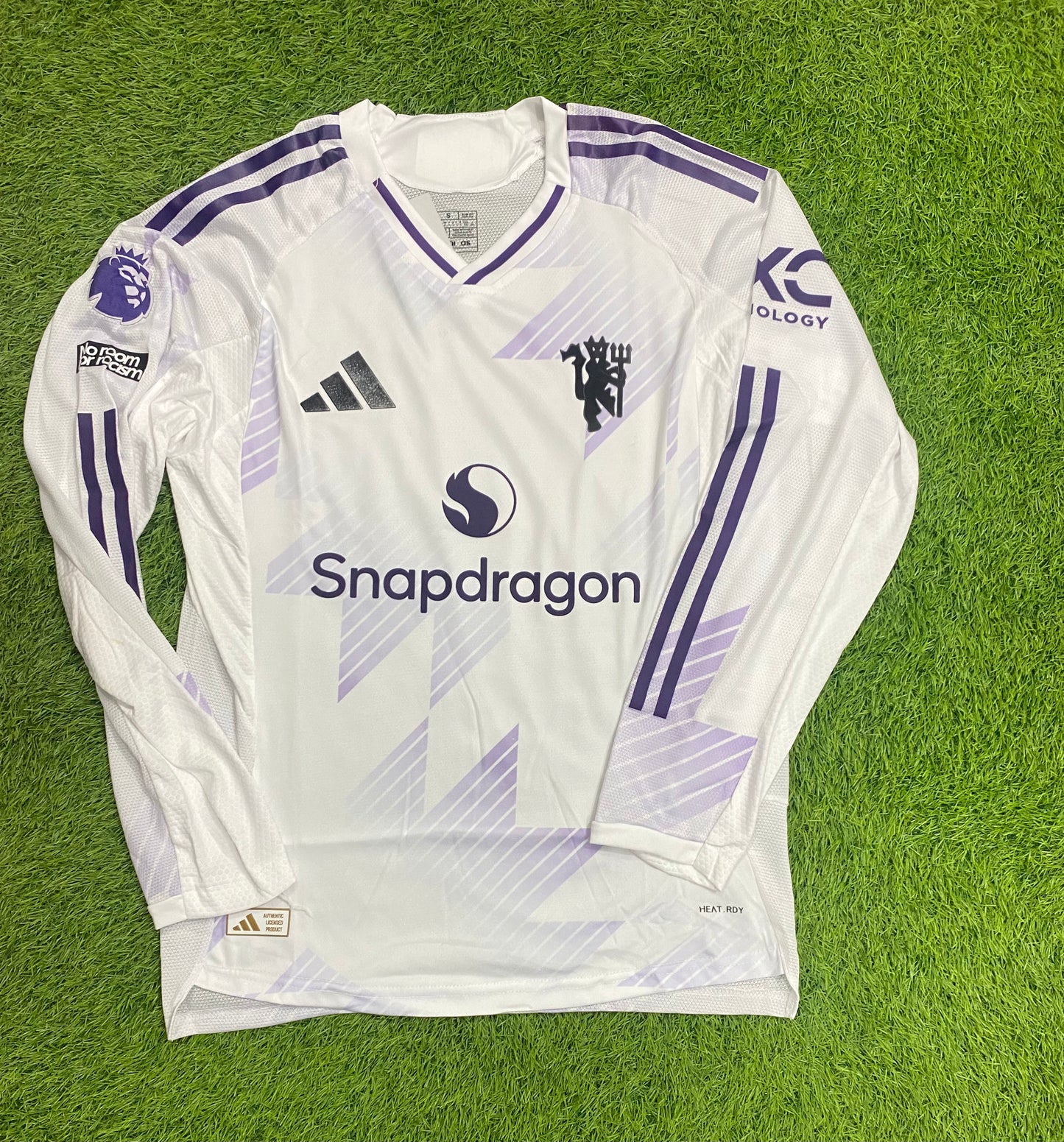 Manchester United Away 25/26 (Player version logos) Full sleeves