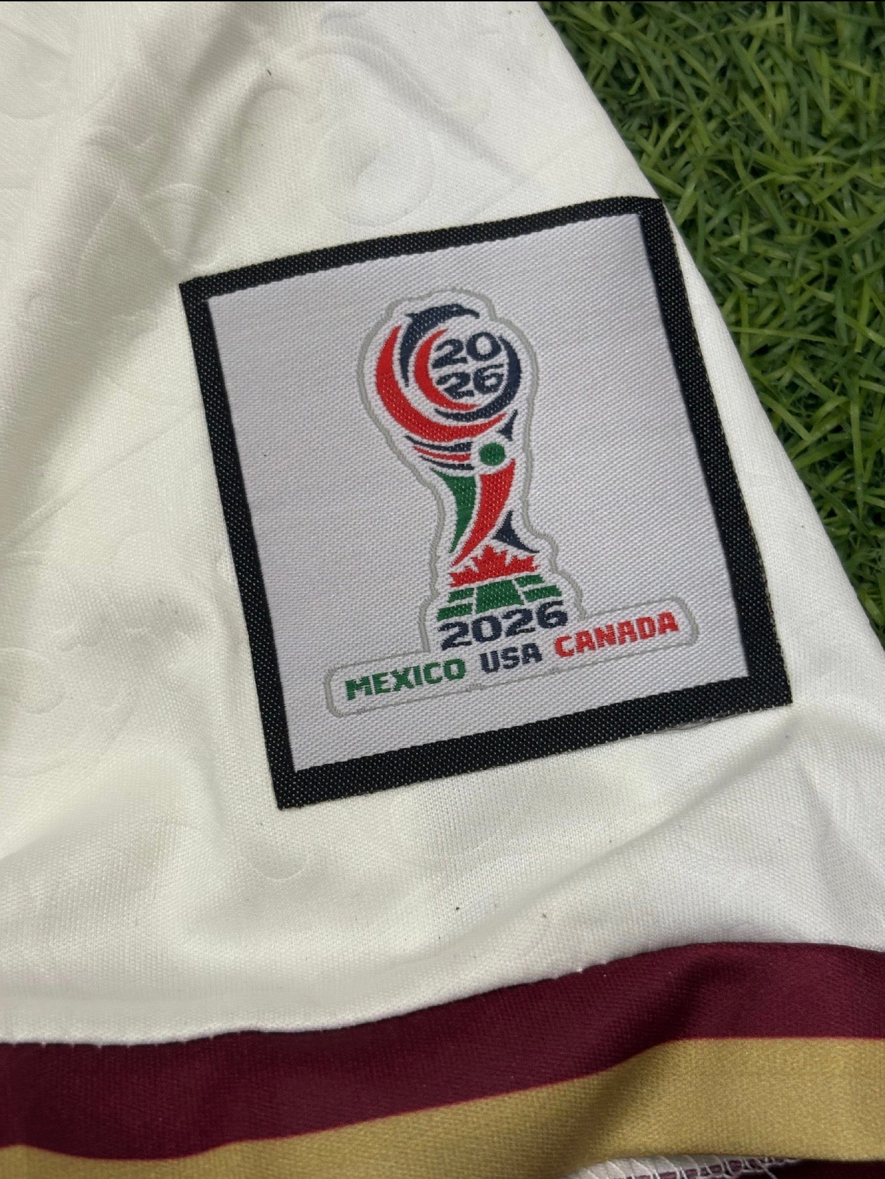 Spain Away shirt worldcup 2026 Embroidered logos