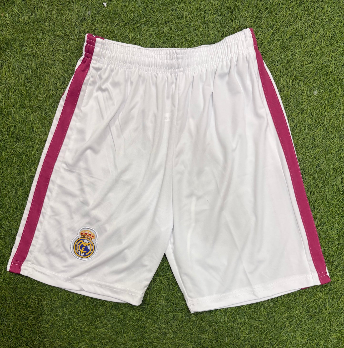 Real Madrid Home 26/27 Player version logos (Half sleeves)