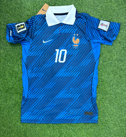 France Home worldcup 2026 shirt Embroidered logos