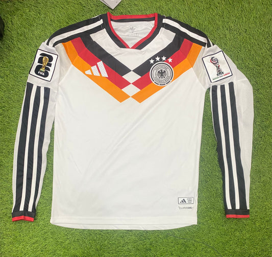 Germany Home Worldcup 2026 Player Version Logos (full sleeves)