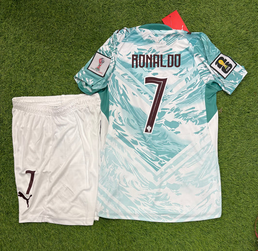 Kids Portugal away Worldcup 2026