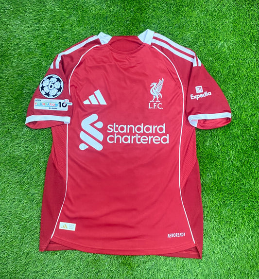 Liverpool Home Shirt 25/26 Player Version