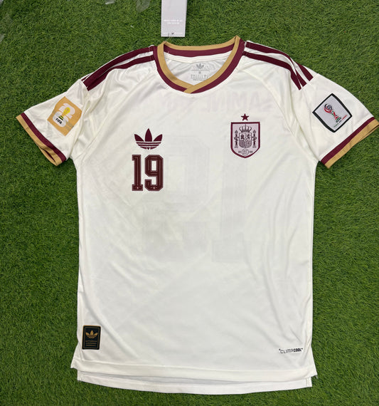 Spain Away shirt worldcup 2026 Embroidered logos