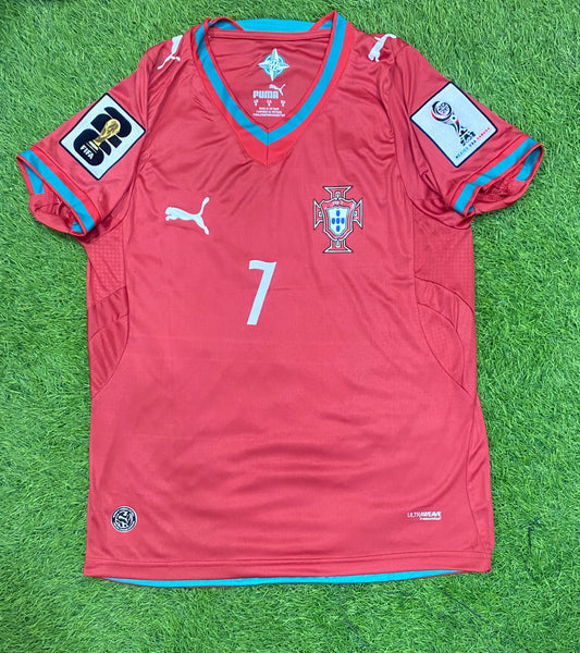 Portugal Home Worldcup 2026 Player Version Logos (half sleeves)