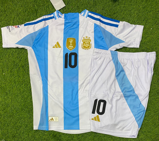 Kids Argentina Cop America Home Kit 2024