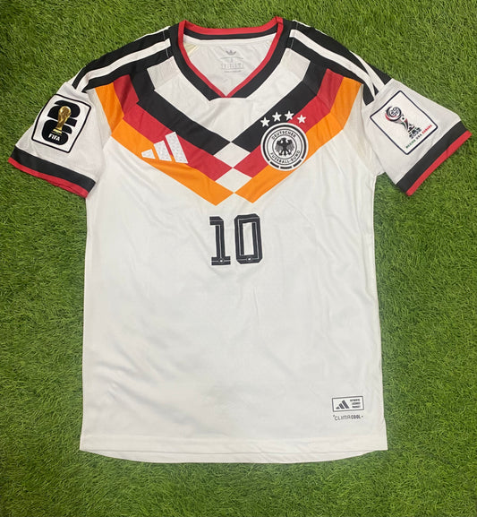 Germany Home Worldcup 2026 Player Version Logos (half sleeves)