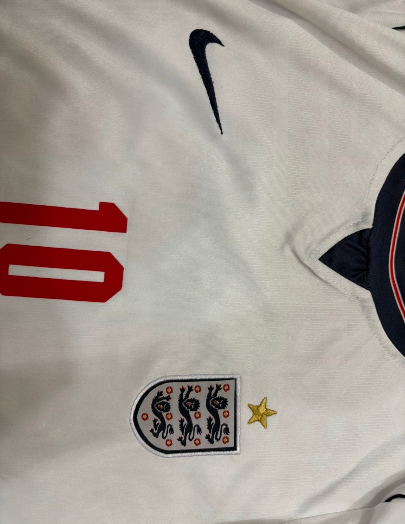 England Home worldcup 2026 shirt Embroidered logos