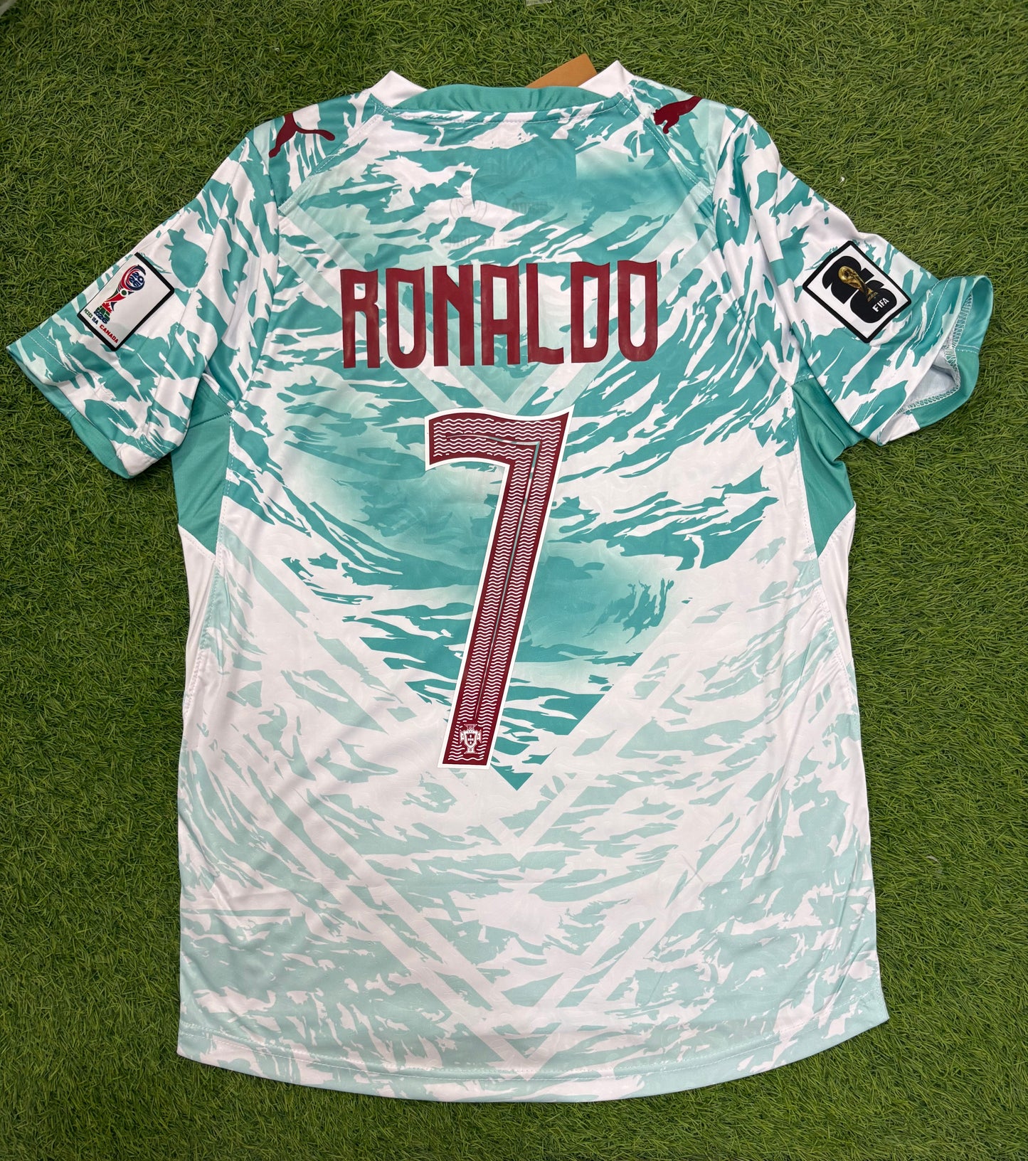Portugal away worldcup 2026 shirt Embroidered logos