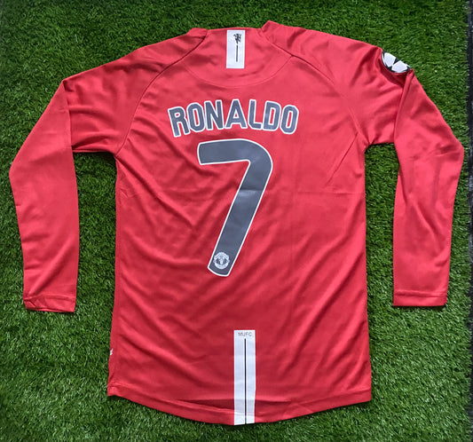 Full Sleeves Manchester United Ronaldo Home Shirt 2008