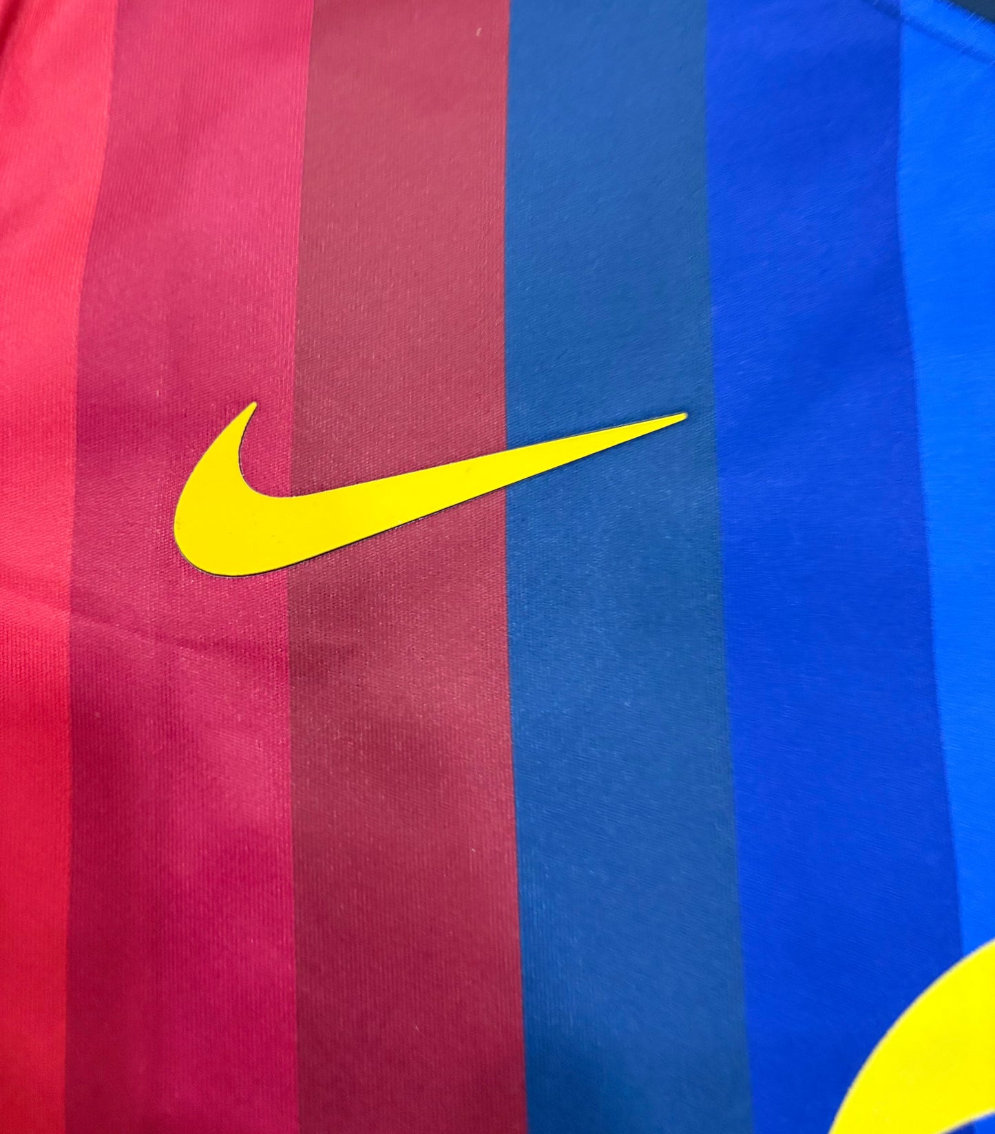 Barcelona Home 26/27 Player version logos (Half sleeves)
