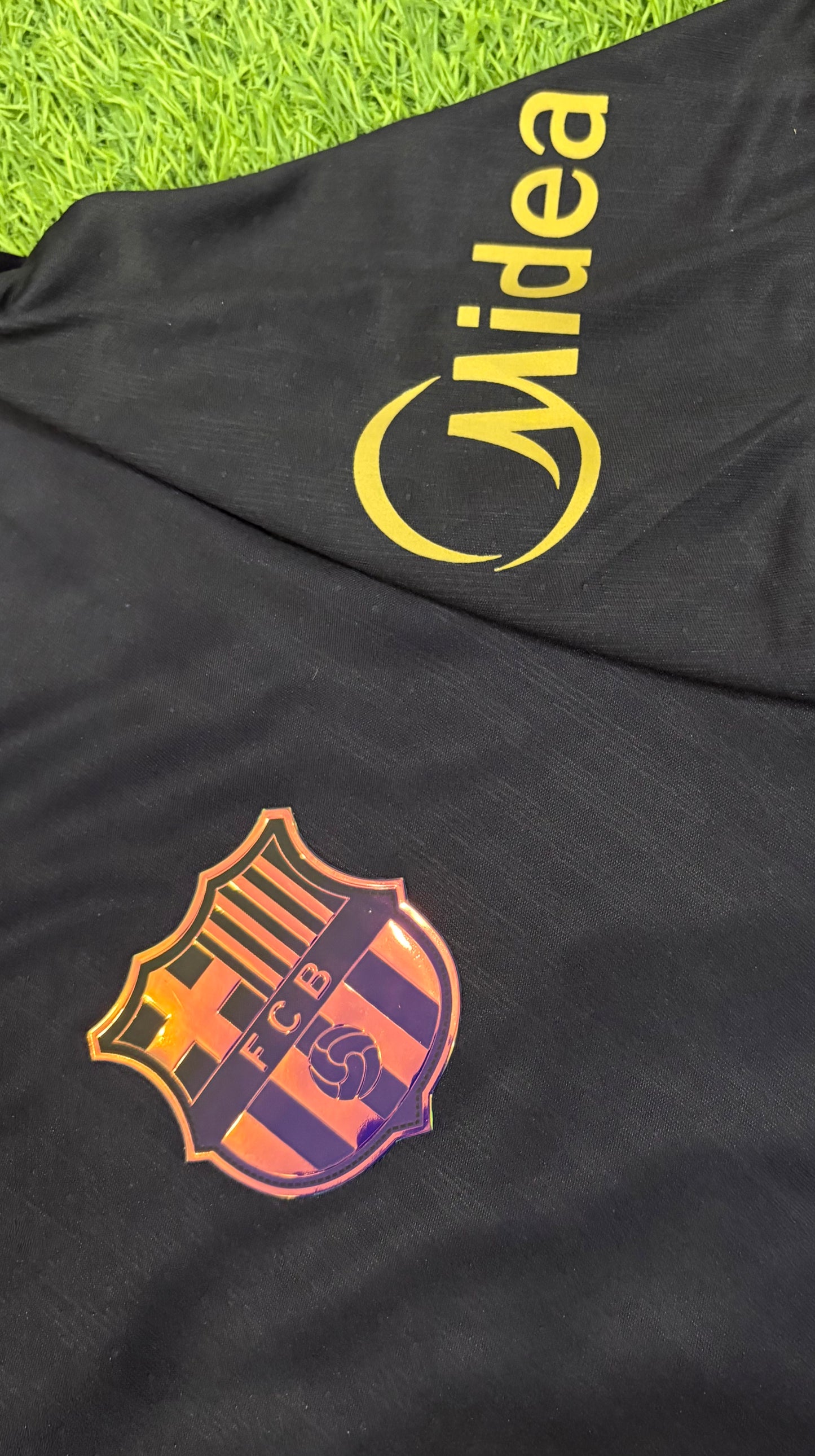 Barcelona away 26/27 Player version logos (full sleeves)