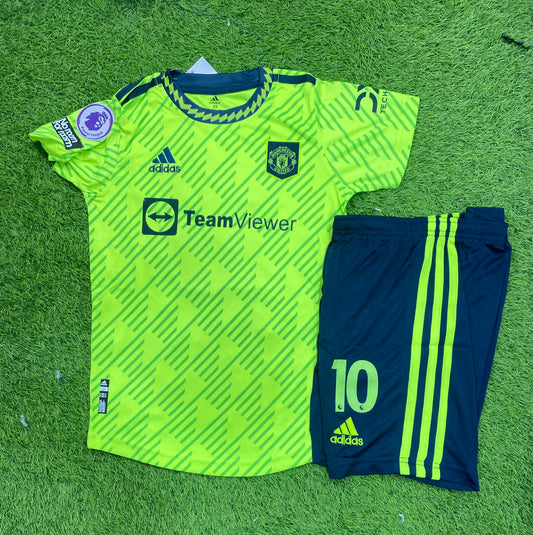Kids Manchester United Away Kit 22/23