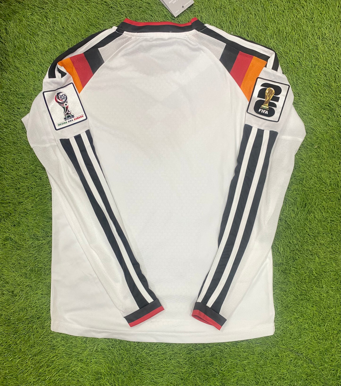 Germany Home Worldcup 2026 Player Version Logos (full sleeves)