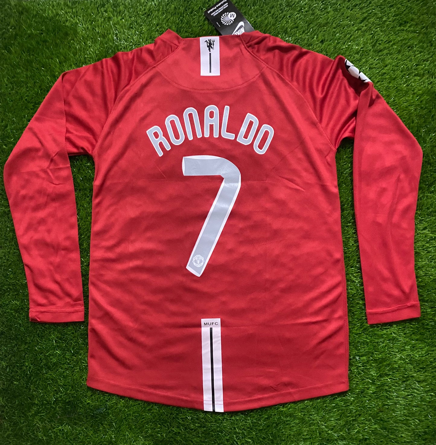 Full Sleeves Manchester United Ronaldo Home Shirt 2008