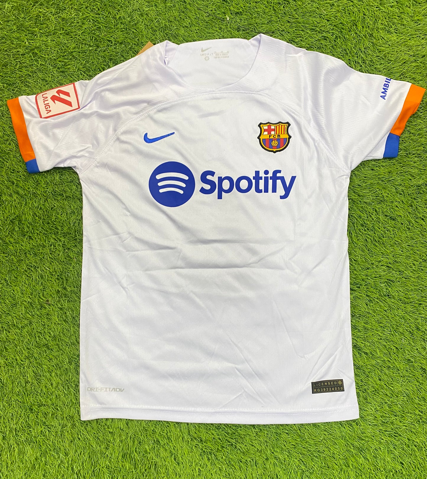 Kids Barcelona away shirt 23/24