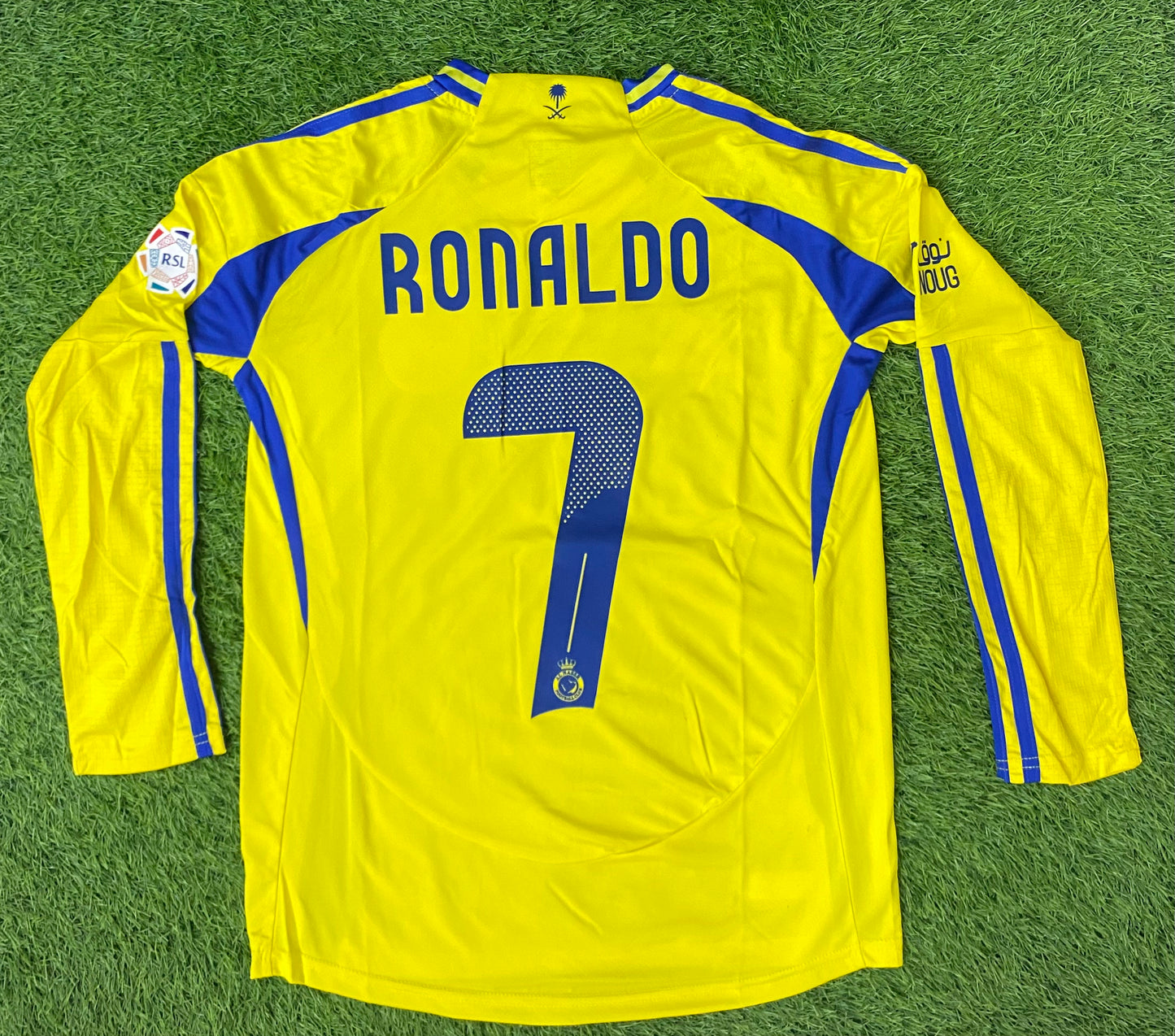 Al Nassar Home Ronaldo # 7 24/25 (Player version logos) Full sleeves