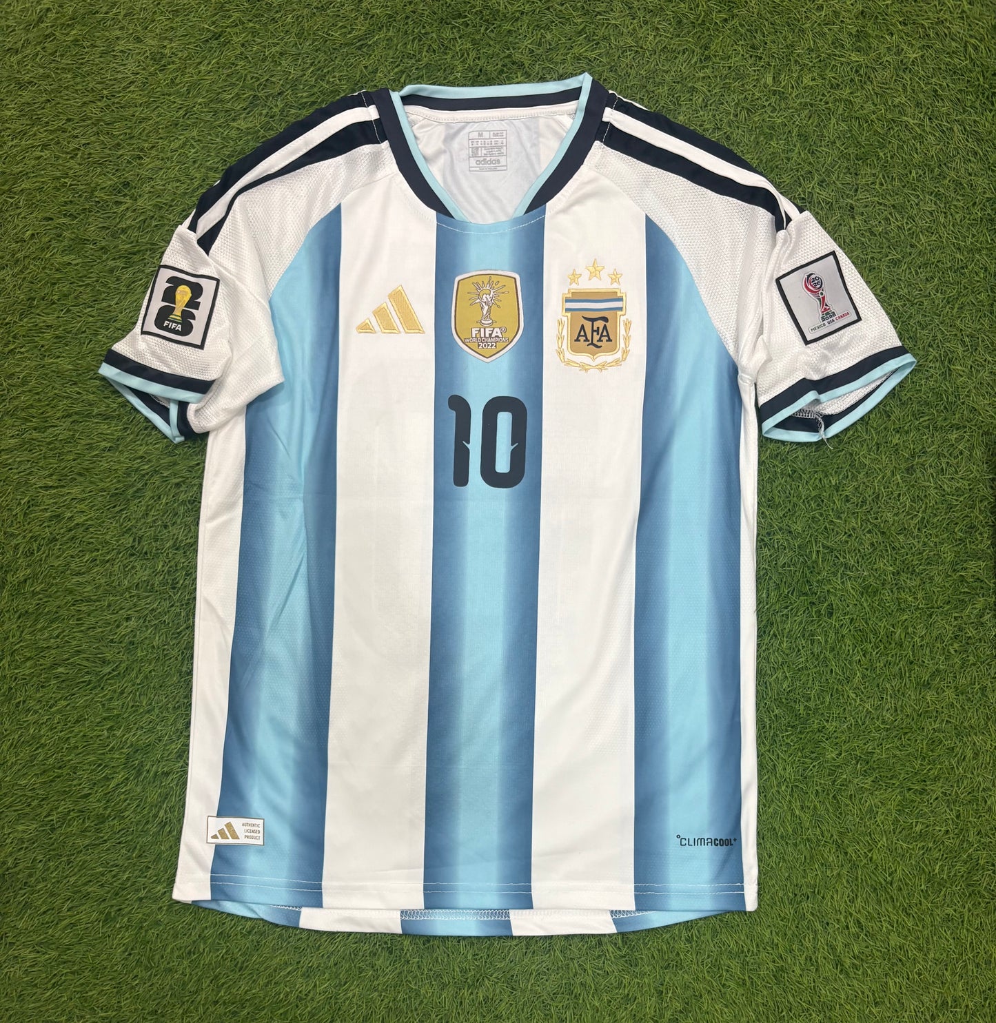 Argentina Home worldcup 2026 shirt Embroidered logos