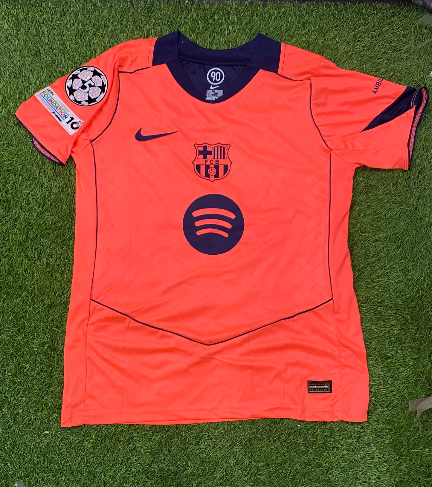 Barcelona Third 25/26 Player Version (Half sleeves)