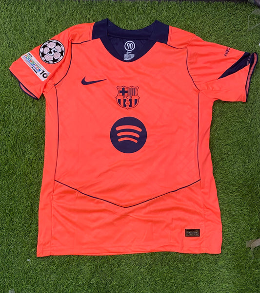 Barcelona Third 25/26 Player Version (Half sleeves)